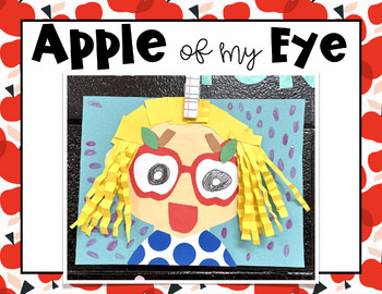 Preview of Apple Glasses Kid Craft for Fall