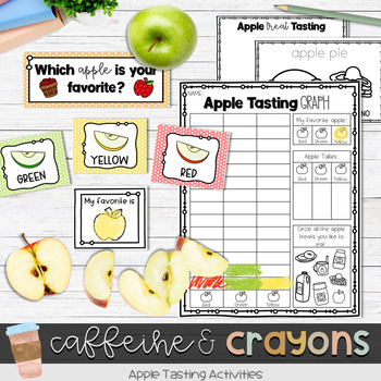 Preview of Apple Graphing and Tasting Activities