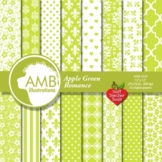 Apple Green Romance Paper Pack, {Best Teacher Tools}, AMB-1024