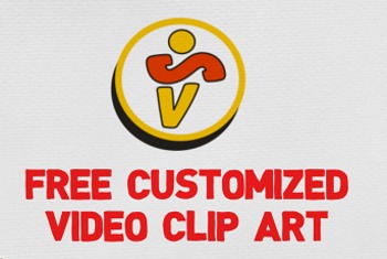 Preview of FREE CUSTOMIZED VIDEO CLIPART