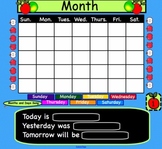 Apple Interactive SmartBoard Calendar