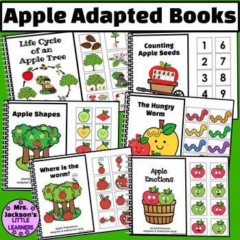 Preview of Apple Interactive and Adapted Books BUNDLE