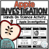 Apple Investigation {NO PREP Hands on Fall Science Activit