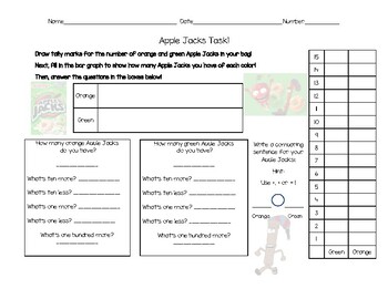 Preview of Apple Jacks Math!