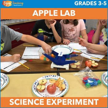 Preview of Apple Lab - Fun Science Experiment for Teaching Fair Test in 3rd, 4th, 5th Grade