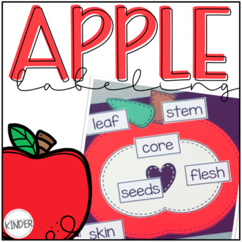 Preview of Apple Labeling | Parts of an Apple | Fall Apple Craft