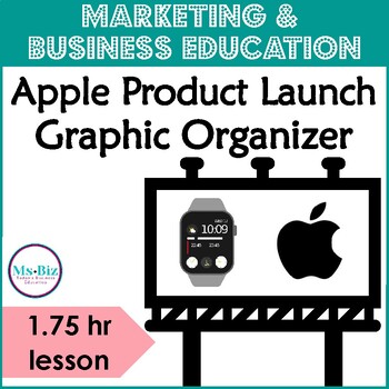 Preview of Apple Launch Event Graphic Organizer (Business & Marketing)