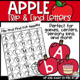 Apple Letter Cards (Capital, Lowercase, & Beginning Sounds