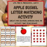 Apple Letter Matching (Upper/Lower) Activity for UTK, Pres