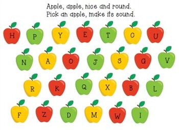 Preview of Apple Letter Sounds Flipchart