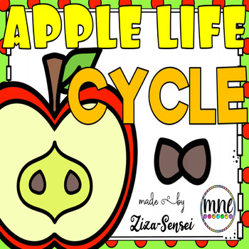 Preview of Apple Life Cycle Pack Flip Book Included 2nd Grade - Version 2