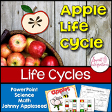 Apple Life Cycle Activities: Slideshow, Science, Math, and