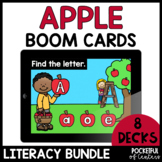 Apple Literacy Boom Cards™ - September Boom Cards™