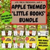 Apple Little Books Bundle for UTK, Preschool, Pre-K, TK, a