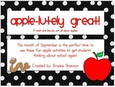 Apple-Lutely Great Unit {MANY Common Core Standards Covered}