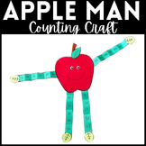 Skip counting by 2, 5 and 10 - Apple Man Bulletin Board Di