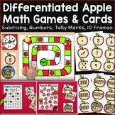 Numbers 1-20 Apple Games (number sense, tally marks, 10 fr