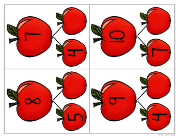 Apple Math Centers by Nicole O'Connor - Teach from the Soul | TpT