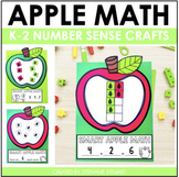 Apple Math Craft - Fall Craft - Kindergarten, 1st Grade, 2