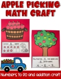 Apple Math Craft | Numbers to 20 and Addition | Fall Craft