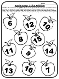 Apple Math Game Math Addition Apple Math Addition Apple Math Centers