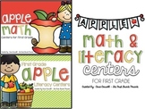 Apple Centers for First Grade