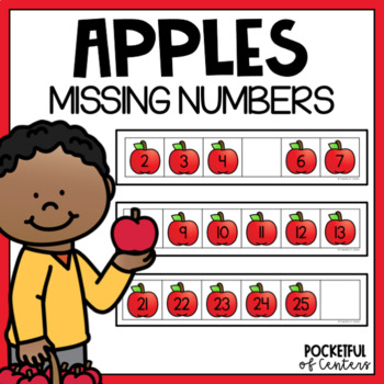 Apple Missing Numbers 0-30 {FREE}