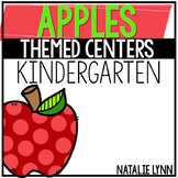 Apple Math and Literacy Centers for Kindergarten