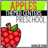 Apple Math and Literacy Centers for Preschool, Pre-k, Tk