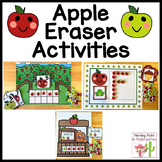 Apple Mini Eraser Math Activities