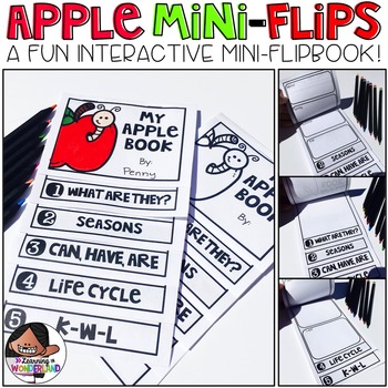 Preview of Apple Mini-Flip | English and Spanish Versions Included