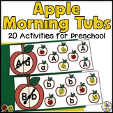Apple / Fall Morning Tubs for Preschool - September Mornin
