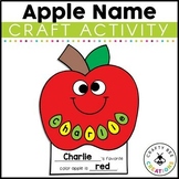 Apple Name Craft | Back to School Activity | Letter Recogn