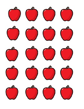 Apple Number Counting 0-10 by Keeping It Simple In Kindergarten | TpT