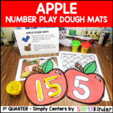 Apple Number Dough Center