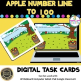 Number Line to 100 Boom Cards Great Digital Math Center