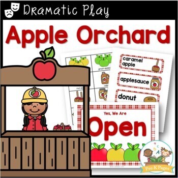 Preview of Apple Orchard Dramatic Play
