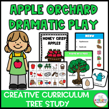 Preview of Apple Orchard Dramatic Play Center Tree Study Curriculum Creative