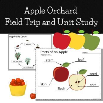 Preview of Apple Orchard Field Trip and Unit Study