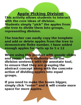 Preview of Apple Picking Division