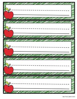 Apple Picking Labels by Like This A Latte | TPT