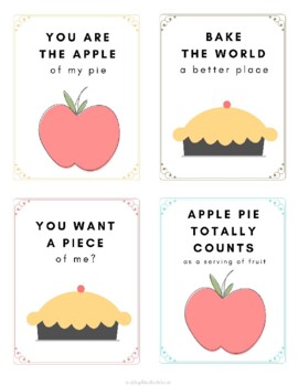 Preview of Apple Pie Baking Printables