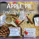Apple Pie Sensory Bin