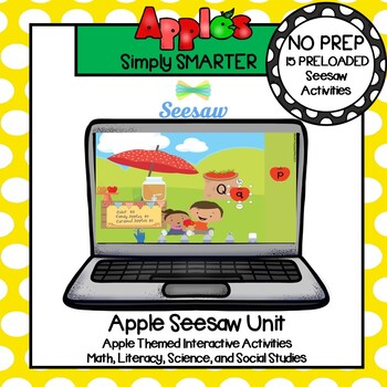 Preview of Apple Preloaded Seesaw Unit For Kindergarten