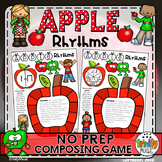 Apple Rhythm (No Prep Composing Game)