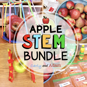 Preview of Apple Science Experiments and Autumn STEM Activities BUNDLE