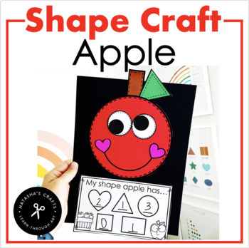 Preview of Shape Apple Craft