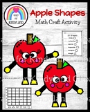 Apple Shape Craft: Counting and Graphing Activity for Math