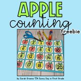 Apple Counting & Skip Counting Freebie