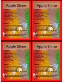 Apple Slime Science Activity